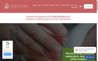 Connecticut Family Acupuncture of Glastonbury website