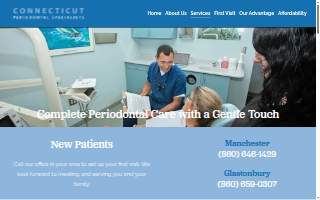 Connecticut Periodontal & Implant Associates website
