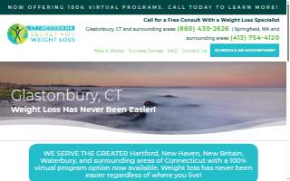 Connecticut Secret for Weight Loss website