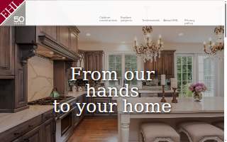 EHL Kitchens website