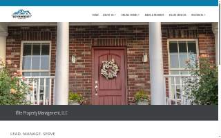 Elite Property Management website