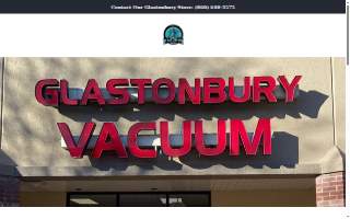 Glastonbury Vacuums and More website