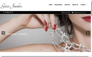 Gozzo Jewelers website