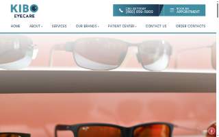 Kibo Eyecare website