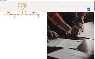 Nutmeg Mobile Notary of Glastonbury website