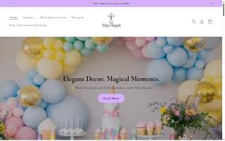 Tia's Touch LLC website
