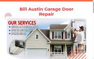 Bill Austin Garage Door Repair website