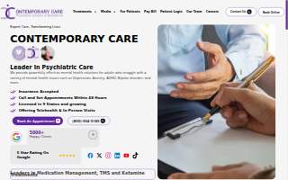 Contemporary Care of Greenwich website