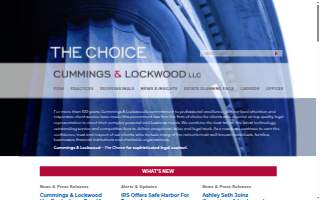 Cummings & Lockwood LLC website