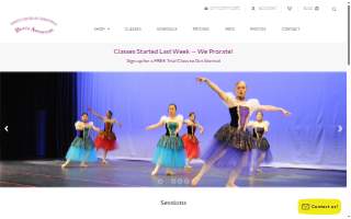 Dance Adventure website