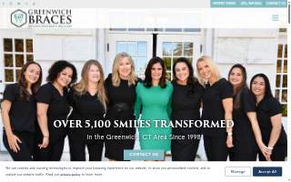 Greenwich Braces website
