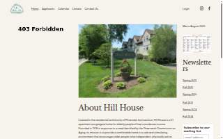Hill House website