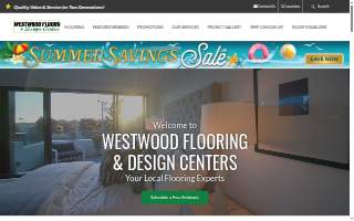 Westwood Flooring website