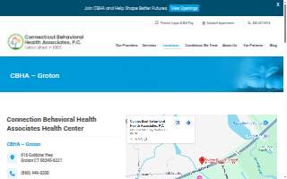 Connecticut Behavioral Health Associates, P.C. of Groton website