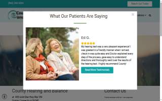 County Hearing and Balance of Groton website