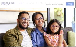 Groton Eye Center website