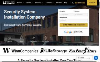 Mammoth Security Inc. New Britain of Groton website