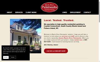 Mystic River Paintworks LLC website