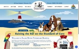 Noank-Mystic Veterinary Hospital website