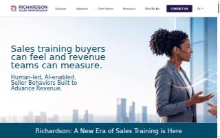 Richardson Staffing website