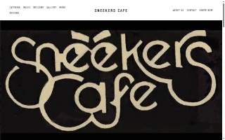 Sneekers Cafe website
