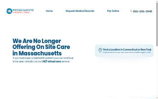 Yale New Haven Health Urgent Care Groton website