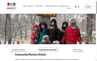Community Nursery School Inc website