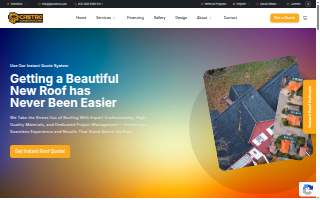 GA Castro Construction - Guilford website