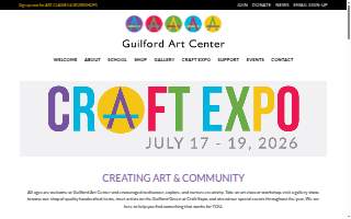 Guilford Art Center website