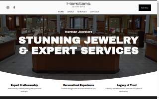 Harstans Jewelers website