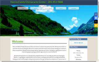 Heeren Family Chiropractic website
