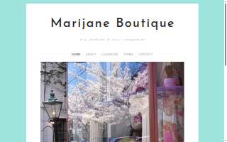 Marijane Boutique website