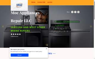 Moe Appliances Repair LLC of Guilford website