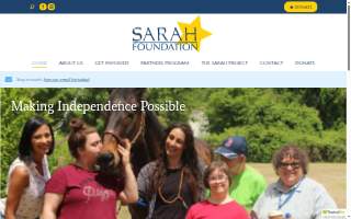 Sarah Employment Services website