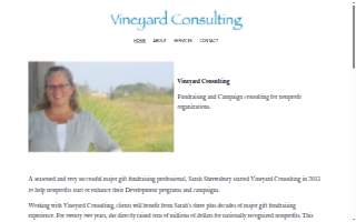 Vineyard Consulting website
