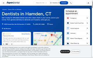 Aspen Dental - Hamden website