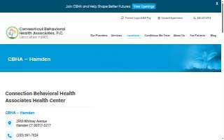 Connecticut Behavioral Health Associates, P.C. of Hamden website