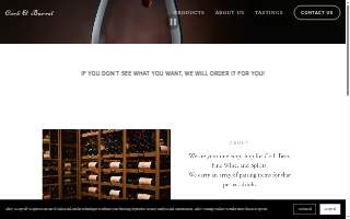 Cork & Barrel website
