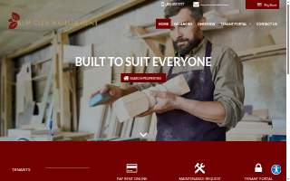 Elm City Management website