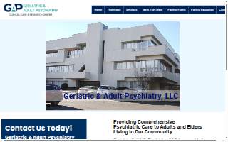 Geriatric & Adult Psychiatry, L.L.C. website