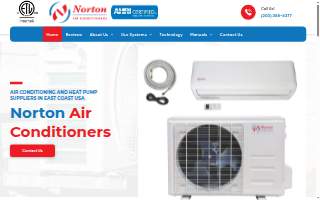 Norton Air Conditioners website