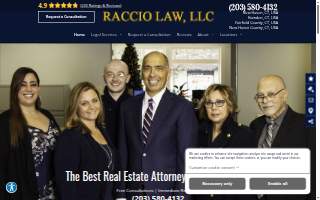 Raccio Law, LLC website