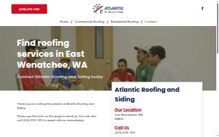 Atlantic Roofing and Siding LLC website