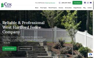Cox Fence of Hartford website