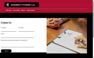Crimson Fitness LLC website
