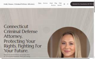 Emily Shouse, Criminal Defense Attorney website