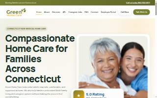 Green Home Care website