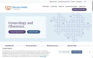 Gynecology and Obstetrics – A Women's Health Connecticut Practice website
