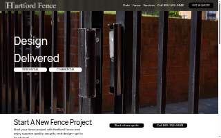 Hartford Fence Company website
