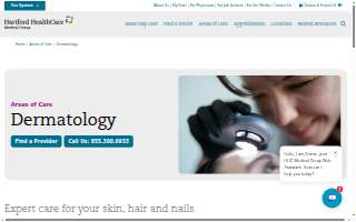 Hartford HealthCare Medical Group - Dermatology website